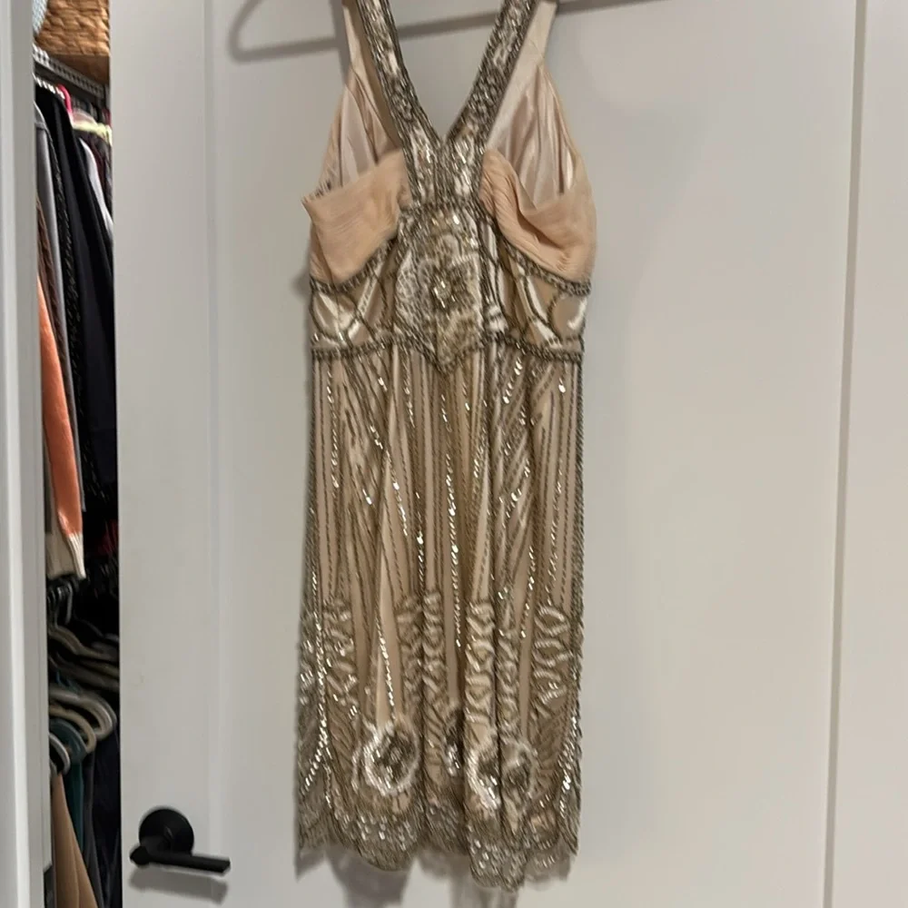 Beautiful 20s vibe beaded dress - Picture 4 of 6